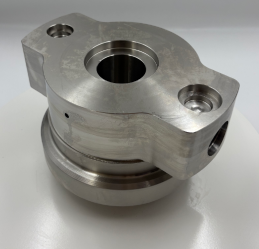 Hydraulisk flänsventilkropp i rostfritt stål med högt tryck