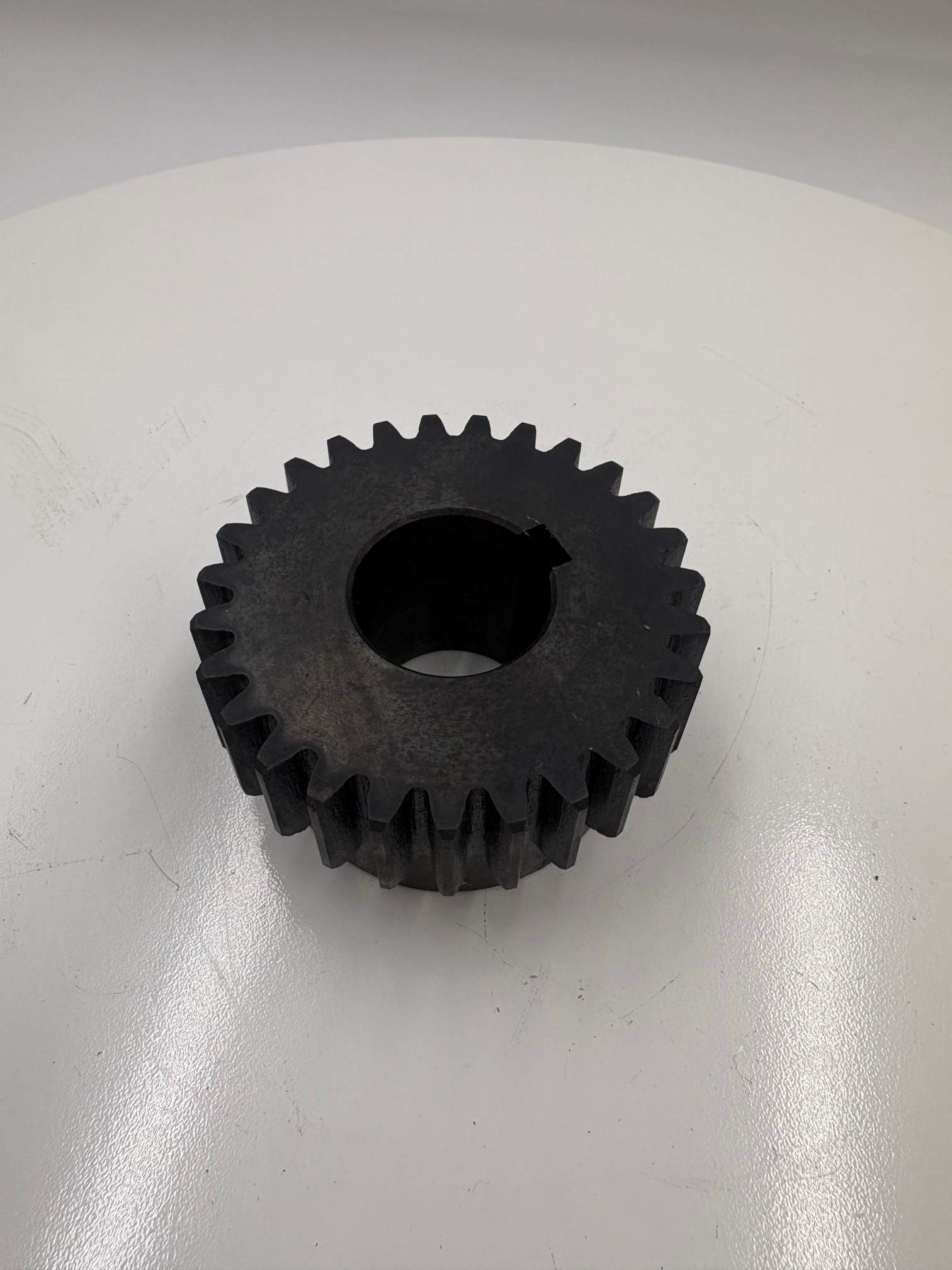 Precisionsbearbetad rak cylindrisk växel