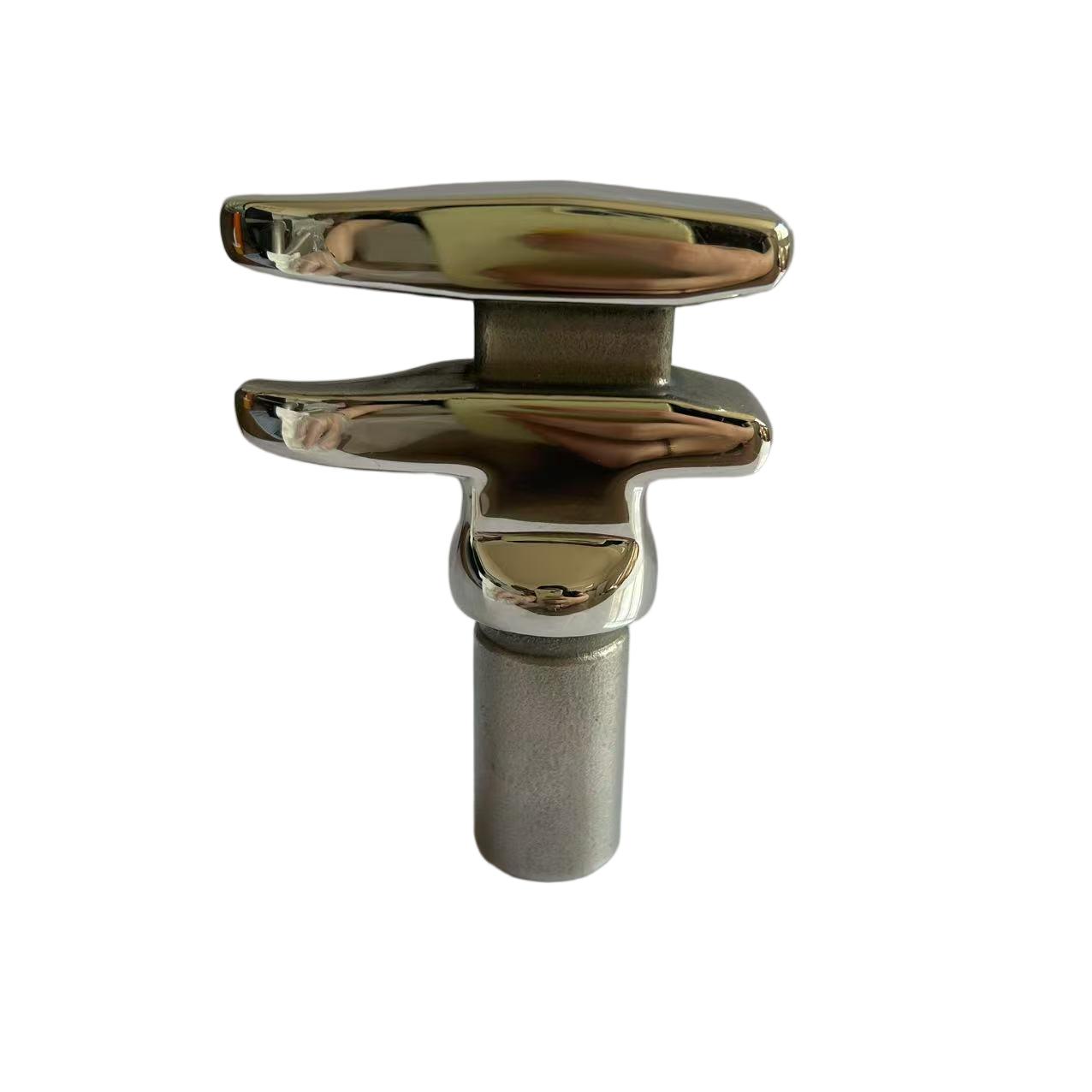 Yacht -tillbehör SS316 Vänd upp Cleat Silhouette